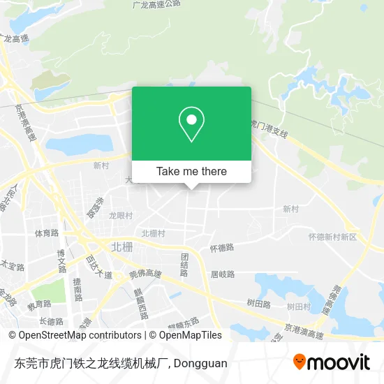 东莞市虎门铁之龙线缆机械厂 map