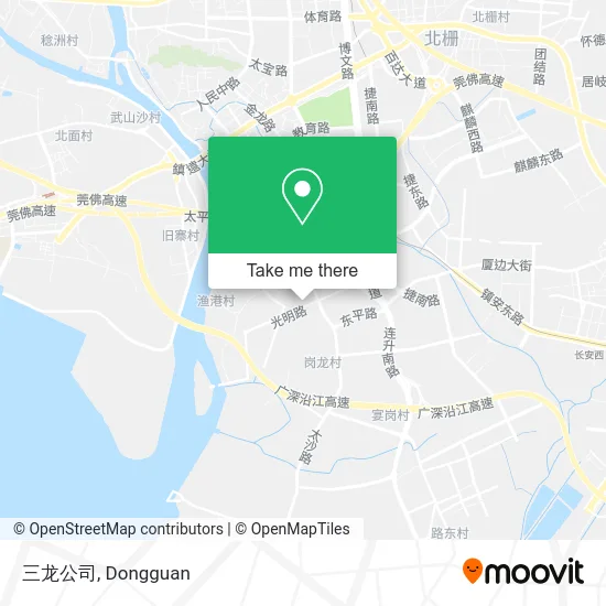 三龙公司 map