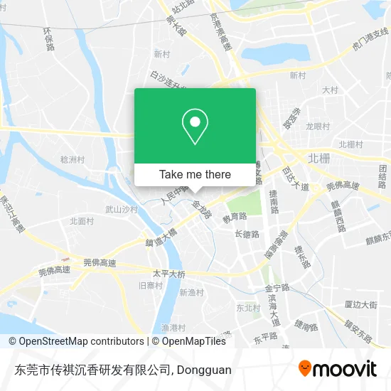 东莞市传祺沉香研发有限公司 map