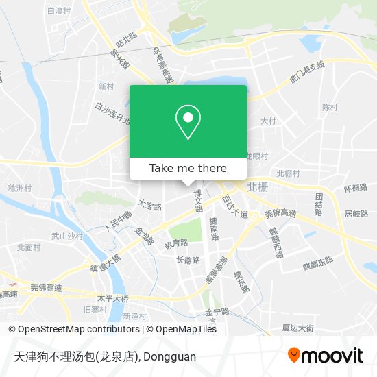 天津狗不理汤包(龙泉店) map