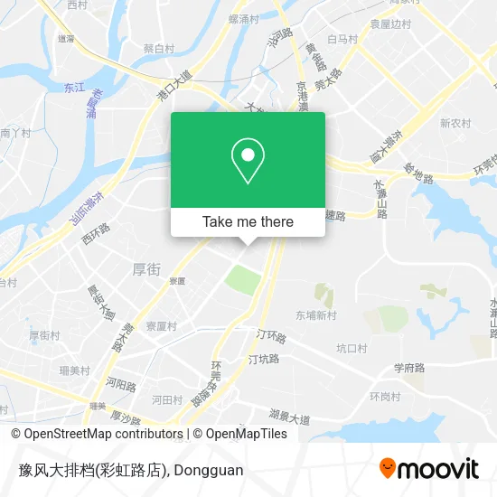 豫风大排档(彩虹路店) map
