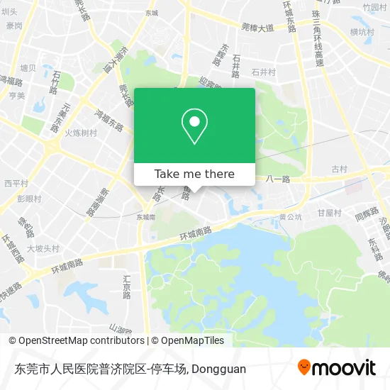 东莞市人民医院普济院区-停车场 map