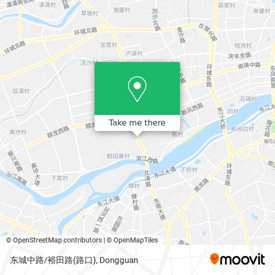 东城中路/裕田路(路口) map