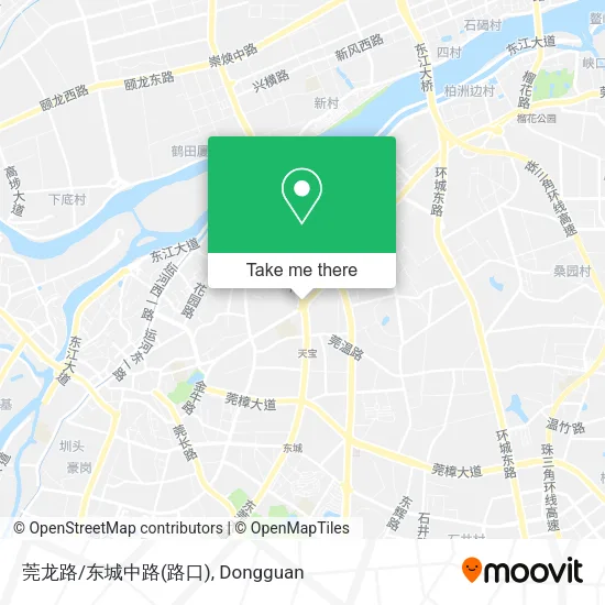 莞龙路/东城中路(路口) map