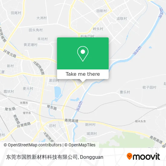 东莞市国胜新材料科技有限公司 map