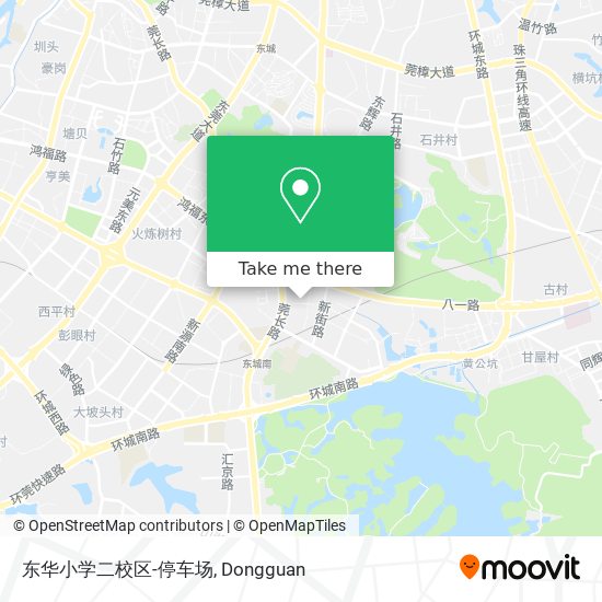 东华小学二校区-停车场 map