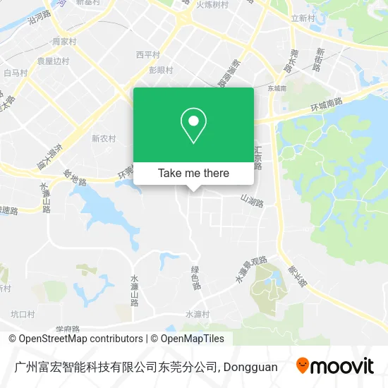 广州富宏智能科技有限公司东莞分公司 map