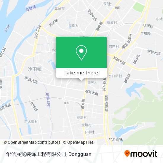 华信展览装饰工程有限公司 map