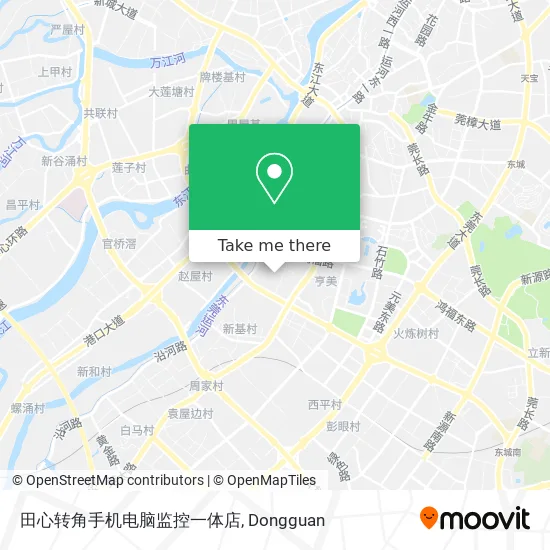 田心转角手机电脑监控一体店 map