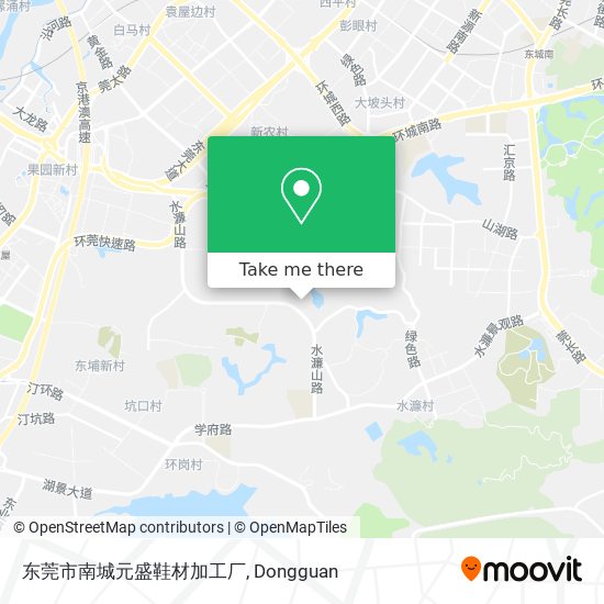 东莞市南城元盛鞋材加工厂 map