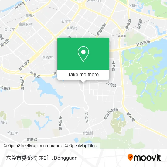 东莞市委党校-东2门 map