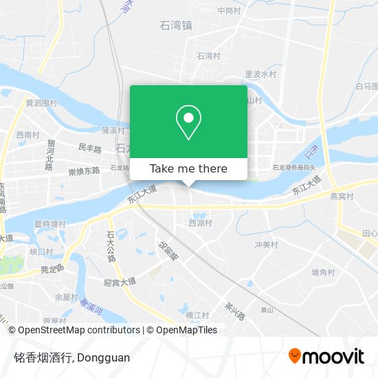 铭香烟酒行 map