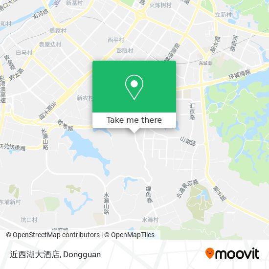 近西湖大酒店 map