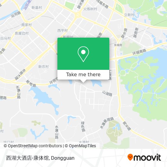 西湖大酒店-康体馆 map