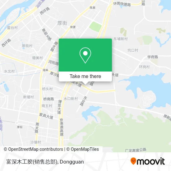 富深木工胶(销售总部) map