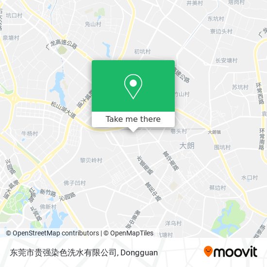 东莞市贵强染色洗水有限公司 map