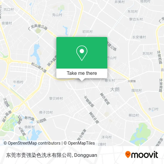 东莞市贵强染色洗水有限公司 map