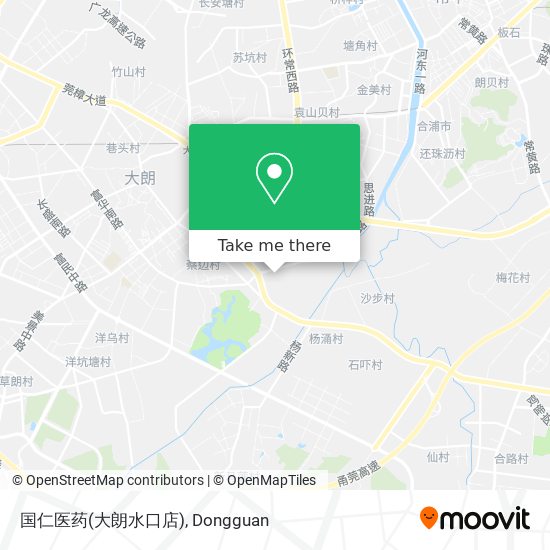 国仁医药(大朗水口店) map