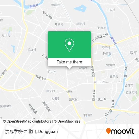 洪冠学校-西北门 map