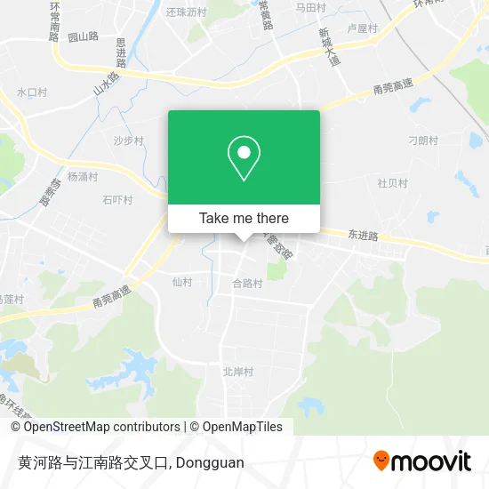 黄河路与江南路交叉口 map