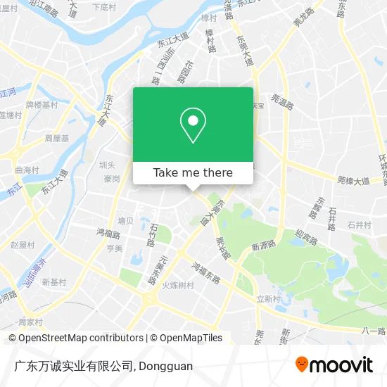 广东万诚实业有限公司 map