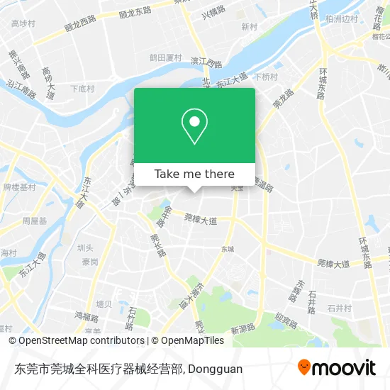 东莞市莞城全科医疗器械经营部 map