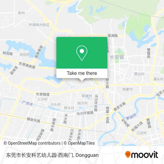 东莞市长安科艺幼儿园-西南门 map