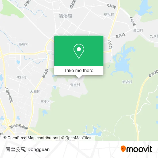 青皇公寓 map