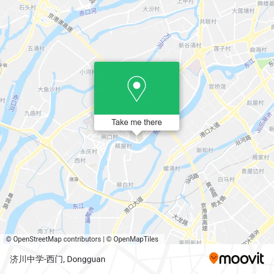 济川中学-西门 map