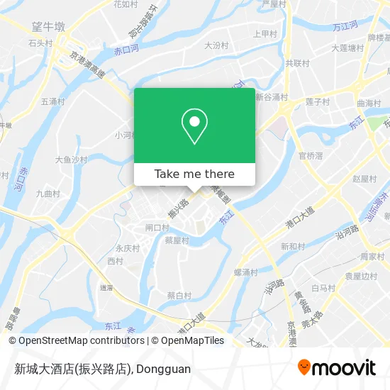 新城大酒店(振兴路店) map