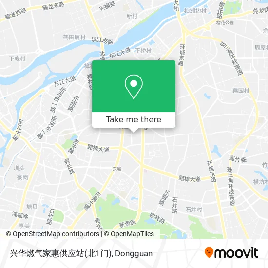 兴华燃气家惠供应站(北1门) map