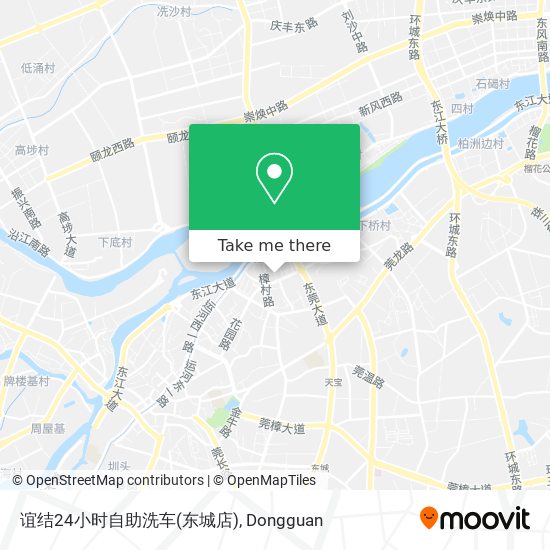 谊结24小时自助洗车(东城店) map