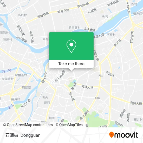 石涌街 map
