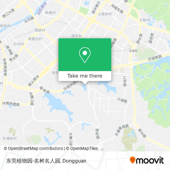 东莞植物园-名树名人园 map