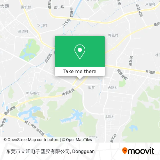 东莞市立旺电子塑胶有限公司 map