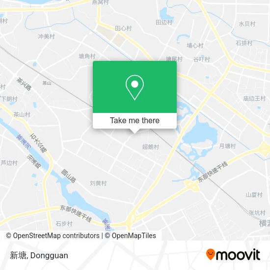 新塘 map