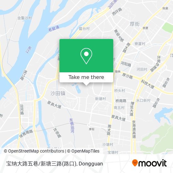 宝纳大路五巷/新塘三路(路口) map