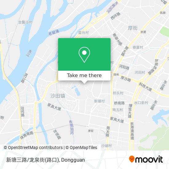 新塘三路/龙泉街(路口) map