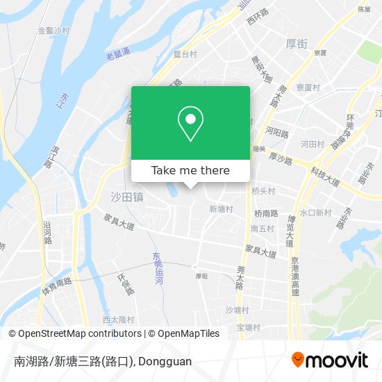 南湖路/新塘三路(路口) map