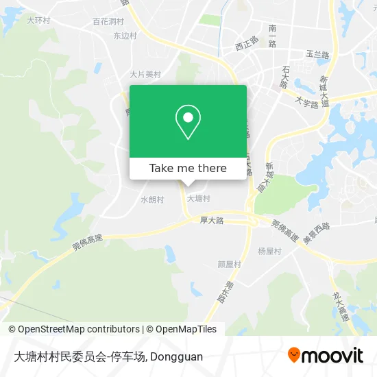 大塘村村民委员会-停车场 map