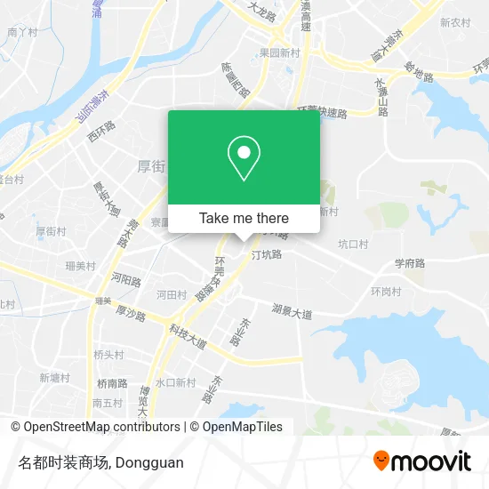 名都时装商场 map