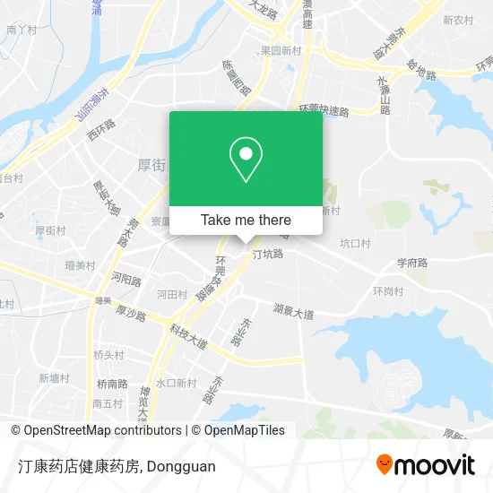 汀康药店健康药房 map