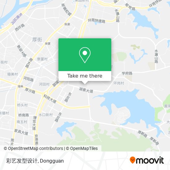 彩艺发型设计 map