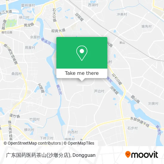 广东国药医药茶山(沙墩分店) map