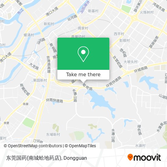 东莞国药(南城蛤地药店) map