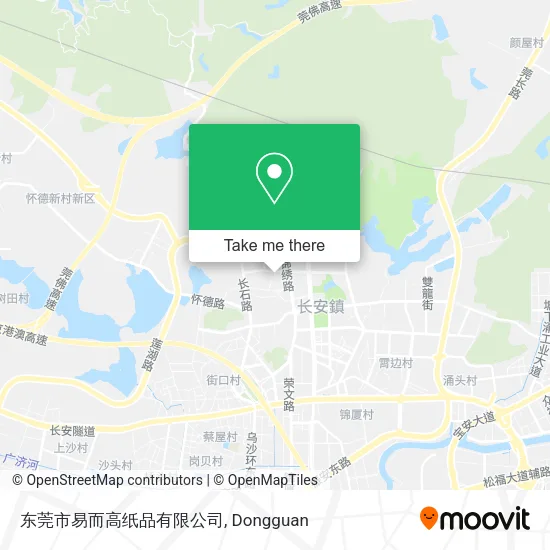 东莞市易而高纸品有限公司 map