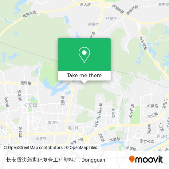 长安霄边新世纪复合工程塑料厂 map
