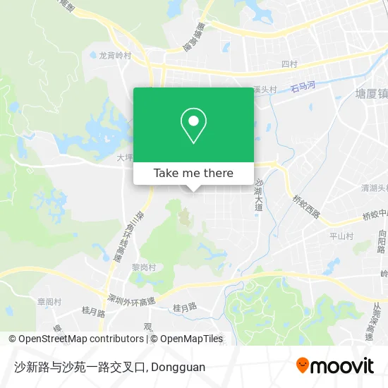 沙新路与沙苑一路交叉口 map