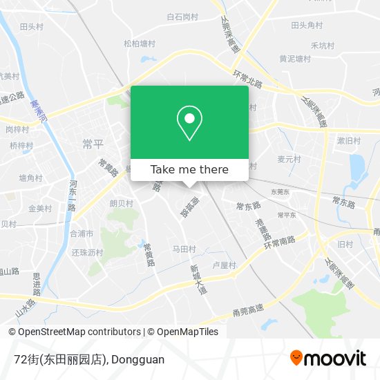 72街(东田丽园店) map