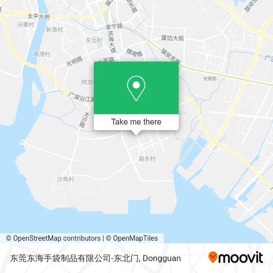 东莞东海手袋制品有限公司-东北门 map